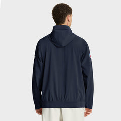Green Bay Packers The 1923 Classic Sideline Half-Zip Anorak Jacket - Navy Jackets