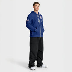New York Giants Sideline Standard Issue Utility Player Dri-FIT Full-Zip Hoodie - Royal Hoodies