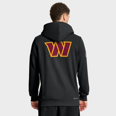 Washington Commanders Sideline Standard Issue Utility Player Dri-FIT Full-Zip Hoodie - Black Hoodies