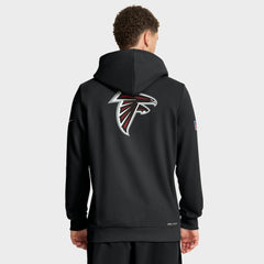 Atlanta Falcons Sideline Standard Issue Utility Player Dri-FIT Full-Zip Hoodie - Black Hoodies