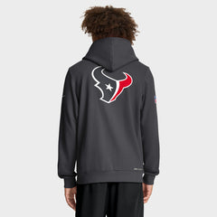 Houston Texans Sideline Standard Issue Utility Player Dri-FIT Full-Zip Hoodie - Anthracite Hoodies