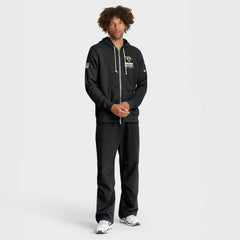 Jacksonville Jaguars Sideline Standard Issue Utility Player Dri-FIT Full-Zip Hoodie - Black Hoodies