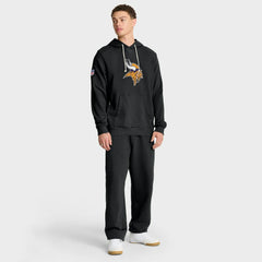 Minnesota Vikings Sideline Standard Issue Initial Home Dri-FIT Hoodie - Black Hoodies