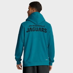 Jacksonville Jaguars Sideline Standard Issue Initial Home Dri-FIT Hoodie - Teal Hoodies