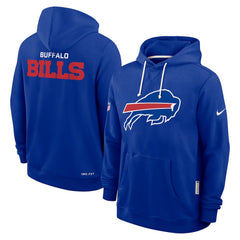 Buffalo Bills Sideline Standard Issue Initial Home Dri-FIT Hoodie - Royal Hoodies