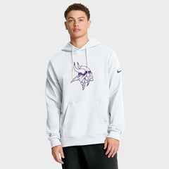 Minnesota Vikings Sideline Standard Issue Alt 2 Dri-FIT Hoodie - White Hoodies