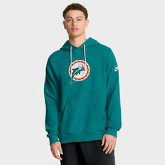 Miami Dolphins Sideline Standard Issue Alt 2 Dri-FIT Hoodie - Aqua Hoodies