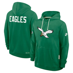 Philadelphia Eagles Sideline Standard Issue Alt 2 Dri-FIT Hoodie - Kelly Green Hoodies