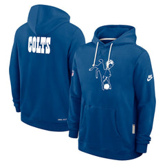 Indianapolis Colts Sideline Standard Issue Alt 2 Dri-FIT Hoodie - Royal Hoodies