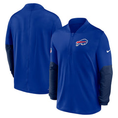 Buffalo Bills Sideline Dri-FIT Half-Zip Pullover - Royal Pullover