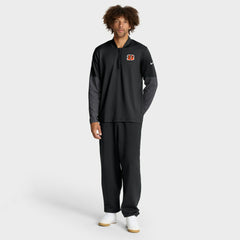 Cincinnati Bengals Sideline Dri-FIT Half-Zip Pullover - Black Pullover