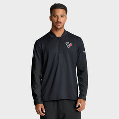 Houston Texans Sideline Dri-FIT Half-Zip Pullover - Navy Pullover