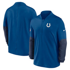 Indianapolis Colts Sideline Dri-FIT Half-Zip Pullover - Royal Pullover
