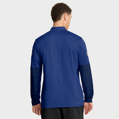 New York Giants Sideline Dri-FIT Half-Zip Pullover - Royal Pullover