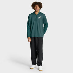 Philadelphia Eagles Sideline Dri-FIT Half-Zip Pullover - Green Pullover
