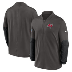 Tampa Bay Buccaneers Sideline Dri-FIT Half-Zip Pullover - Pewter Pullover