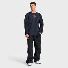 Chicago Bears Sideline Coach Therma-FIT Long Sleeve T-Shirt - Navy T-shirts
