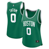 Jayson Tatum Boston Celtics Women's Fast Break Player Jersey Icon Edition Kelly Green - Fanatics