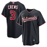 Dylan Crews Washington Nationals Nike Alternate Replica Jersey - Navy Jerseys