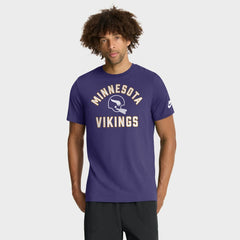 Minnesota Vikings Favorable Timeline Tri-Blend T-Shirt - Purple T-shirts