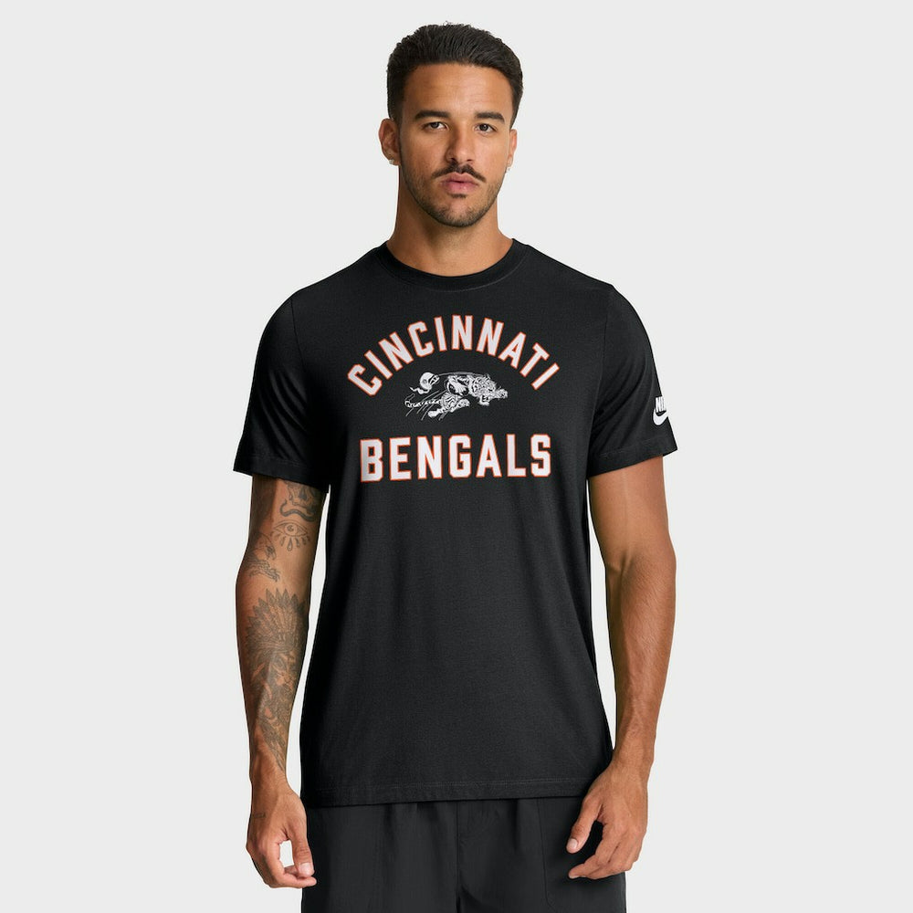 Cincinnati Bengals Favorable Timeline Tri-Blend T-Shirt - Black T-shirts