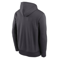 Miami Dolphins Toss Sweep Performance Pullover Hoodie - Anthracite Hoodies