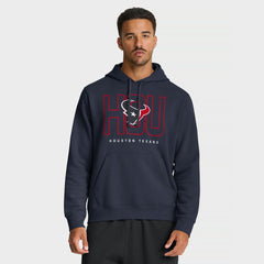 Houston Texans Busted Play Club Fleece Pullover Hoodie - Navy Hoodies