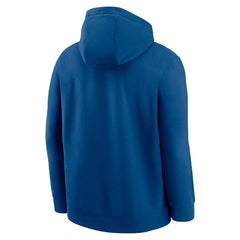 Indianapolis Colts Busted Play Club Fleece Pullover Hoodie - Royal Hoodies