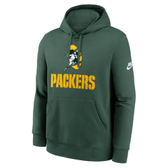 Green Bay Packers Best Season Rewind Club Pullover Hoodie - Green Hoodies