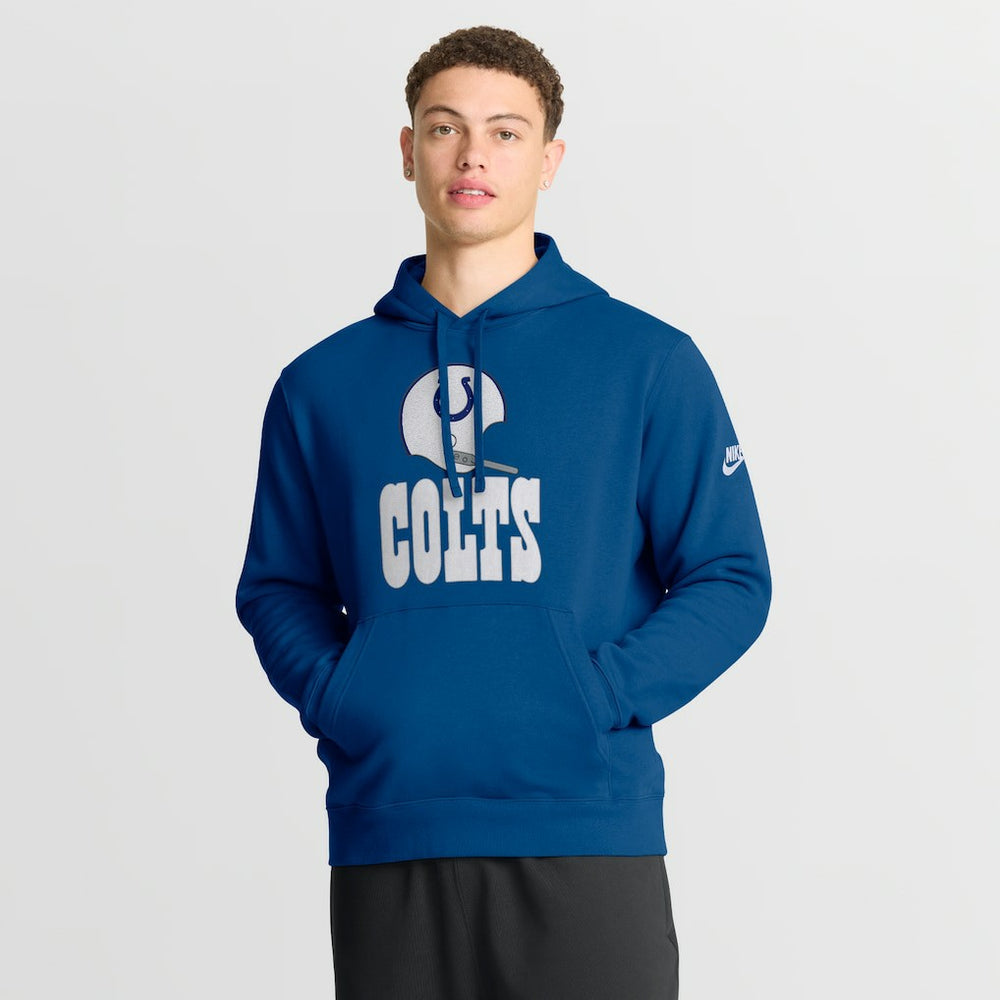 Indianapolis Colts Best Season Rewind Club Pullover Hoodie - Royal Hoodies