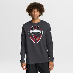 Arizona Cardinals Primetime Legend Icon Performance Long Sleeve T-Shirt - Anthracite T-shirts