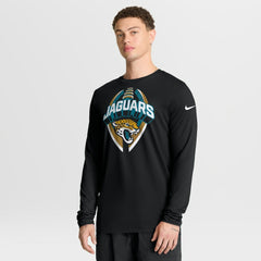 Jacksonville Jaguars Primetime Legend Icon Performance Long Sleeve T-Shirt - Black T-shirts