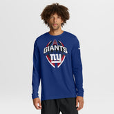 New York Giants Primetime Legend Icon Performance Long Sleeve T-Shirt - Royal T-shirts