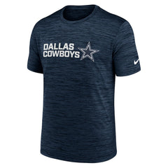 Dallas Cowboys Reverse Play Velocity Dri-FIT T-Shirt - Navy T-shirts