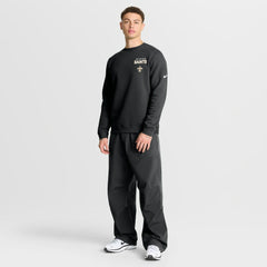 New Orleans Saints Primetime Club Fleece Pullover Sweatshirt - Black Pullover
