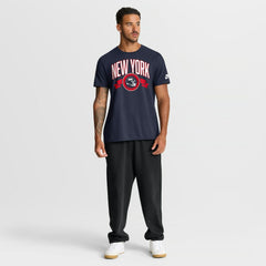 New York Giants Rewind Front and Back Hit Essential T-Shirt - Navy T-shirts