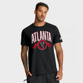 Atlanta Falcons Rewind Front and Back Hit Essential T-Shirt - Black T-shirts