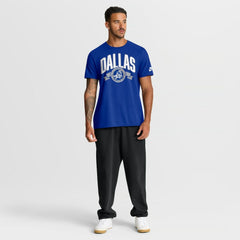 Dallas Cowboys Rewind Front and Back Hit Essential T-Shirt - Royal T-shirts
