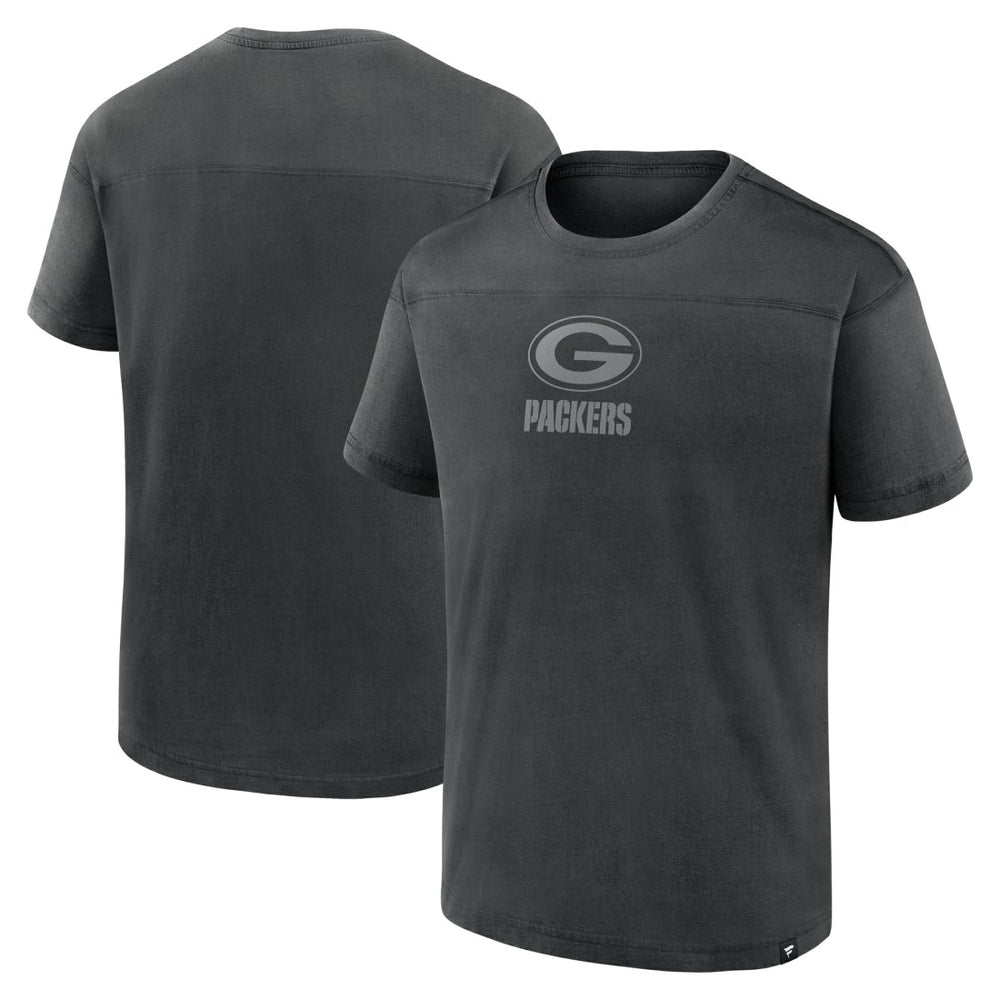 Green Bay Packers Mini Tonal T-Shirt - Black T-shirts