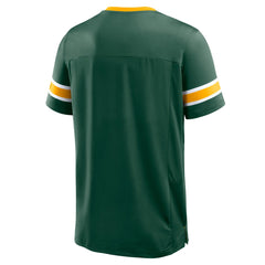 Green Bay Packers Hometown Premium Hashmark V-Neck T-Shirt - Green T-shirts