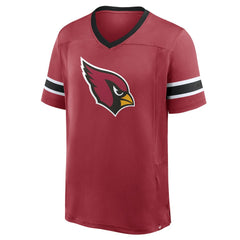 Arizona Cardinals Hometown Premium Hashmark V-Neck T-Shirt - Cardinal T-shirts