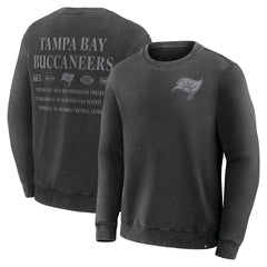 Tampa Bay Buccaneers Deep Route Pullover Sweatshirt - Black Pullover