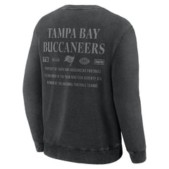 Tampa Bay Buccaneers Deep Route Pullover Sweatshirt - Black Pullover