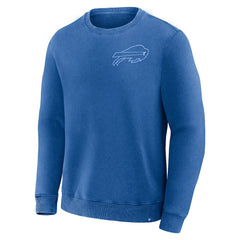 Buffalo Bills Deep Route Pullover Sweatshirt - Royal Pullover