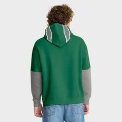 Philadelphia Eagles Helmet Retro Pullover Hoodie - Kelly Green Hoodies