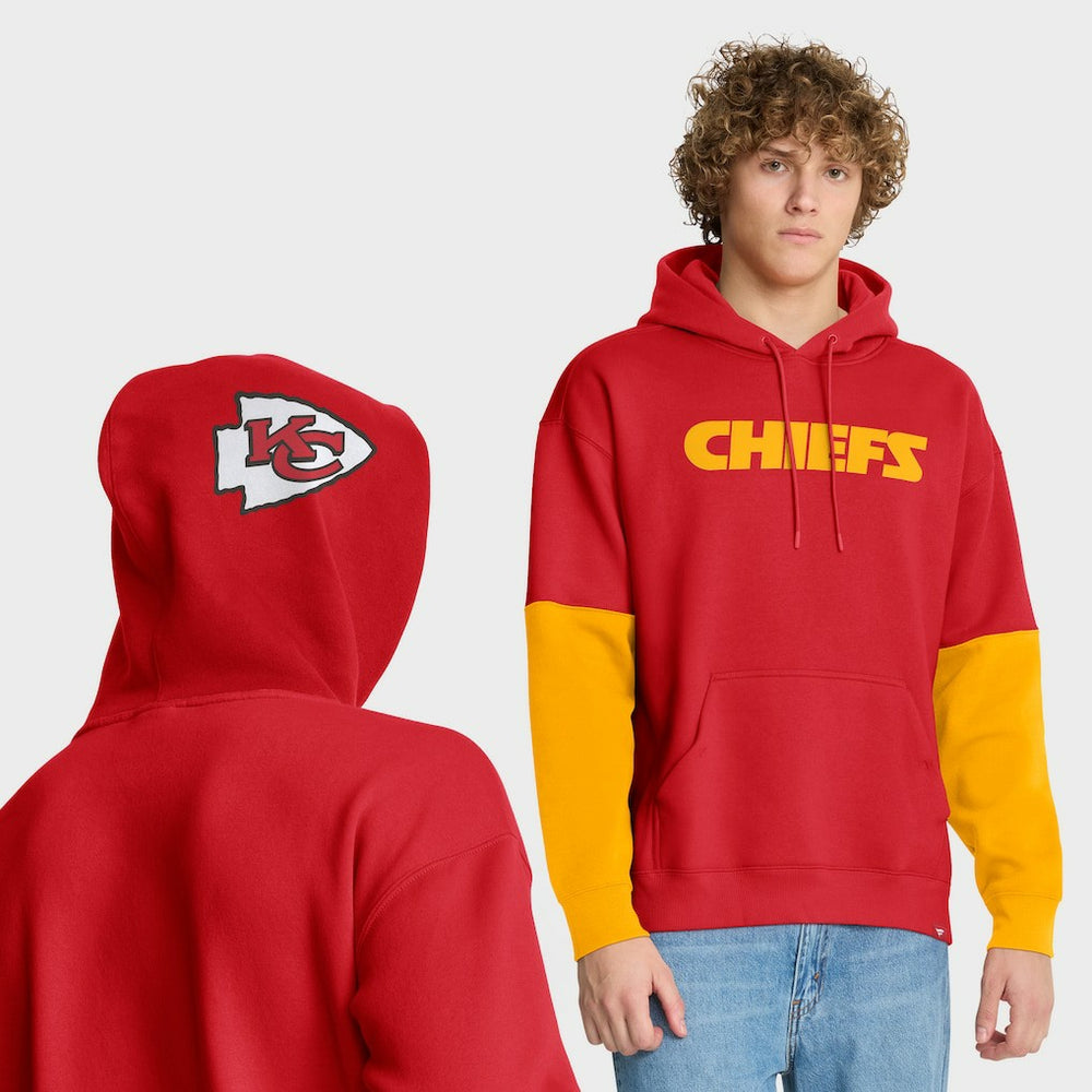 Kansas City Chiefs Helmet Pullover Hoodie - Red Hoodies