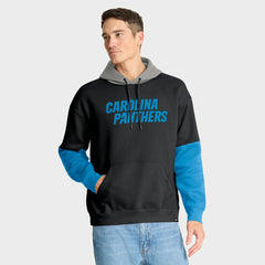Carolina Panthers Helmet Pullover Hoodie - Black Hoodies