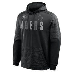 San Francisco 49ers Chip Shot Pullover Hoodie - Black Hoodies