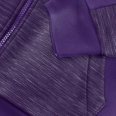 Minnesota Vikings Checkdown Pass Full-Zip Hoodie - Purple Hoodies