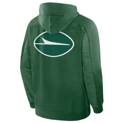 New York Jets Checkdown Pass Full-Zip Hoodie - Green Hoodies